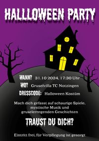 Halloween Plakat 2024